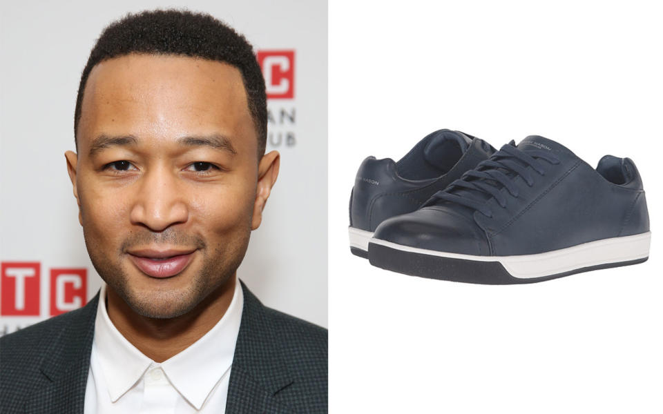 John Legend in Mark Nason Shaver Sneakers