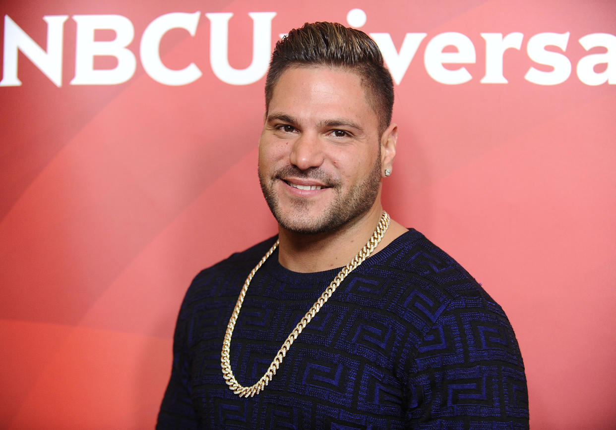 BEVERLY HILLS, CA - MARCH 20:  Ronnie Ortiz-Magro attends the 2017 NBCUniversal summer press day The Beverly Hilton Hotel on March 20, 2017 in Beverly Hills, California.  (Photo by Jason LaVeris/FilmMagic)