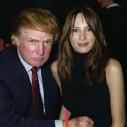 The President is said to have met his third wife at a fashion party - while he was with someone else. Photo: Getty