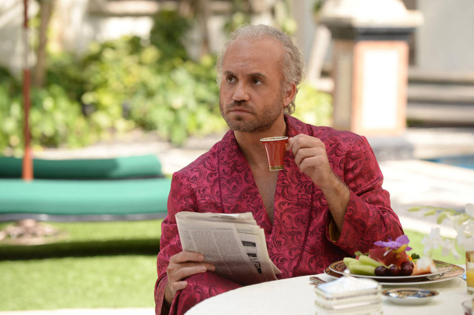 Edgar Ramirez as Gianni Versace in Versace: American Crime Story.