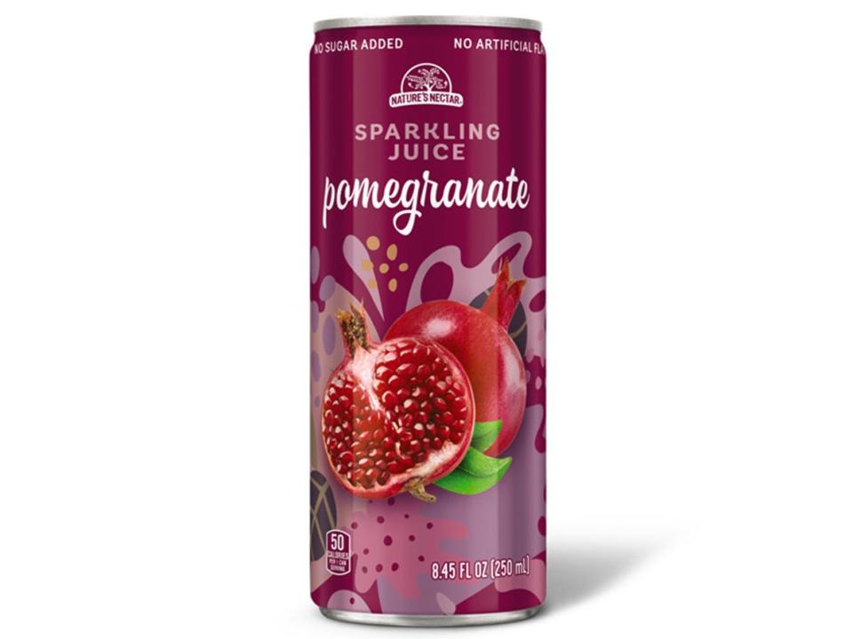 Nature's Nectar sparkling pomegranate juice