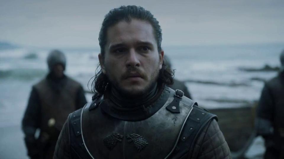 Kit Harrington acting as Jon Snow in Game of Thrones Photo: HBO