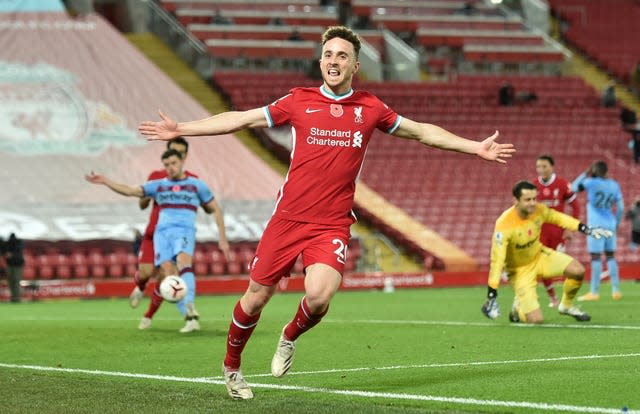 Diogo Jota has impressed since joining Liverpool (Peter Powell/PA)