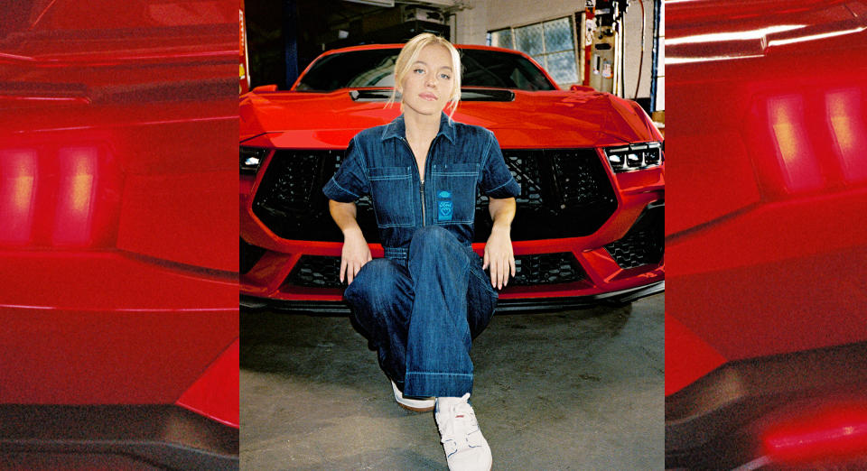 Ford and Sydney Sweeney, in collaboration with Dickies.