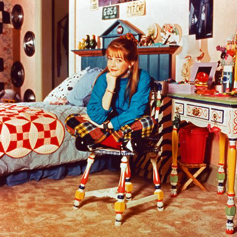 <p>United Archives GmbH/Alamy</p> Melissa Joan Hart on 'Clarissa Explains It All' in 1991