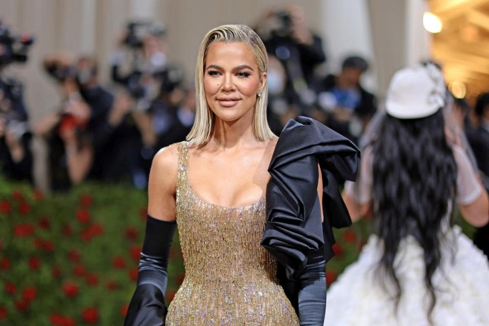 Khloe, pictured at the 2022 Met Gala (Getty Images for The Met Museum/)