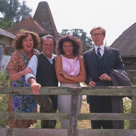 The Larkin family in the Darling Buds of May - Credit: ITV