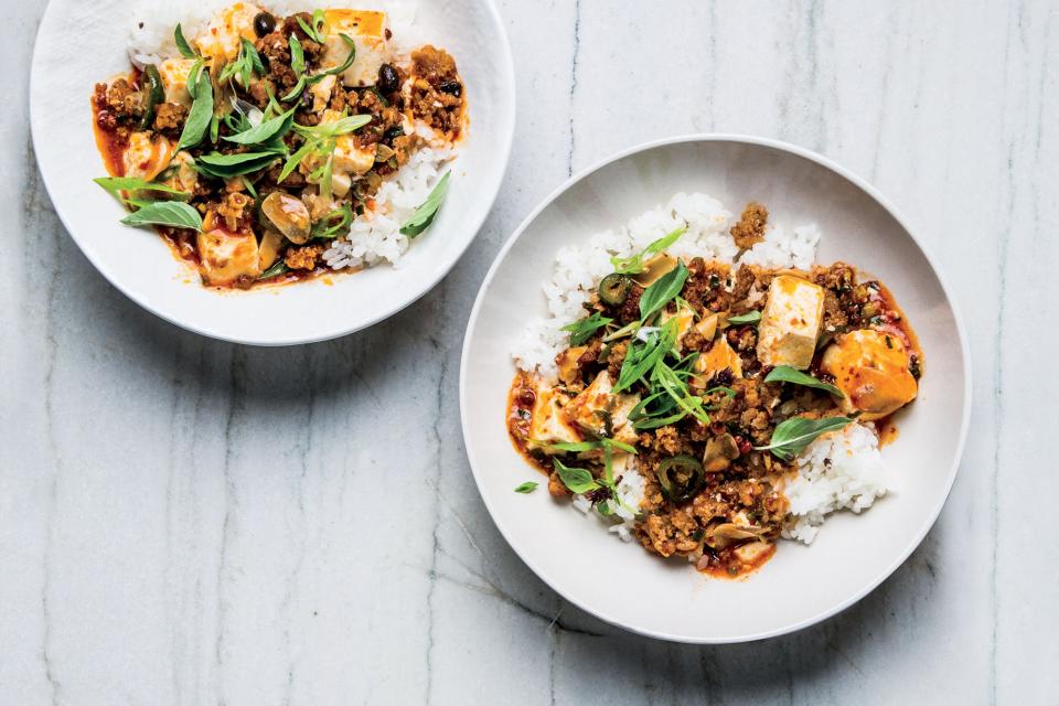 Weeknight Mapo Tofu with Ground Pork