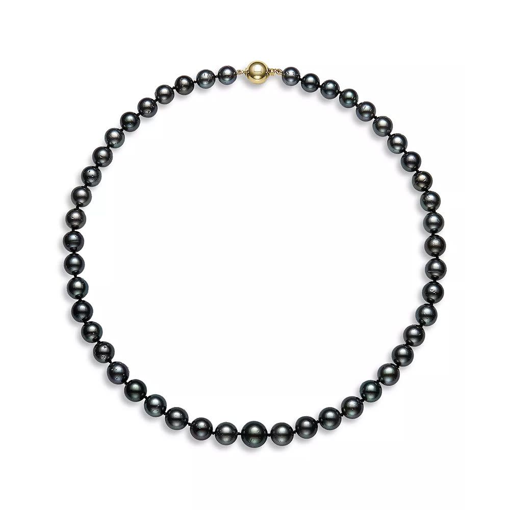 <p><a href="https://go.redirectingat.com?id=74968X1596630&url=https%3A%2F%2Fwww.bloomingdales.com%2Fshop%2Fproduct%2Fbloomingdales-tahitian-black-cultured-pearl-strand-necklace-in-14k-yellow-gold-18-100-exclusive%3FID%3D3499788&sref=https%3A%2F%2Fwww.elle.com%2Ffashion%2Fshopping%2Fg44814198%2Fbest-pearl-necklaces%2F" rel="nofollow noopener" target="_blank" data-ylk="slk:Shop Now;elm:context_link;itc:0;sec:content-canvas" class="link rapid-noclick-resp">Shop Now</a></p><p>Tahitian Black Cultured Pearl Strand Necklace</p><p>bloomingdales.com</p><p>$6450.00</p>