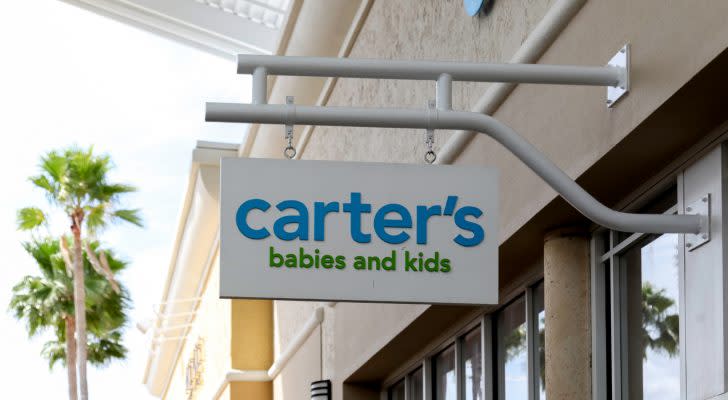 Carter's storefront in Florida. CRI stock.