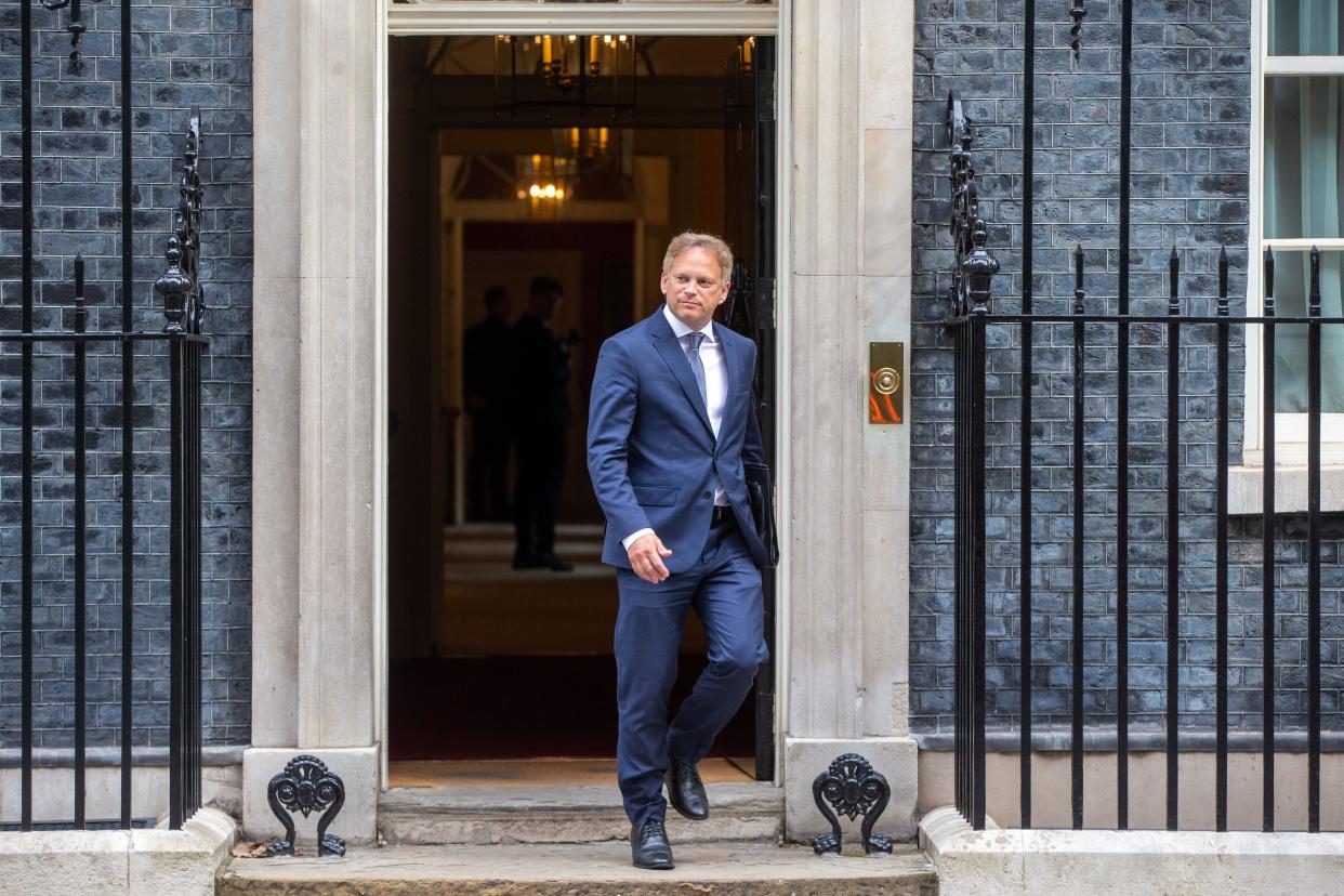 London, United Kingdom. August 31  2023. Grant Shapps becomes Secretary of Defence as Prime Minister Rishi Sunak reshuffles cabinet after Defence Secretary Ben Wallace resigned..Credit: Tayfun Salci / Alamy Live News