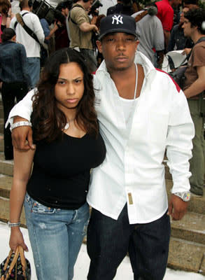 Ja Rule and Aisha Atkins at the New York premiere of Twentieth Century Fox's The Day After Tomorrow
