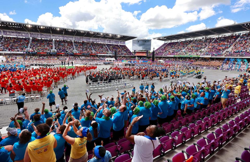 Exploria Stadium in Orlando, Florida - special olympics