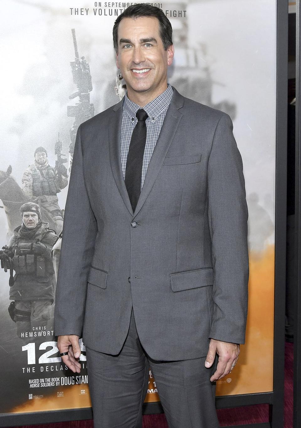 Rob Riggle attends the "12 Strong" World Premiere at Jazz at Lincoln Center on January 16, 2018 in New York City