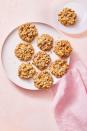 <p>We switched up the classic sweet treat by blending in freeze-dried strawberries instead of raisins.</p><p><em><a href="https://www.womansday.com/food-recipes/a30416854/strawberry-oatmeal-cookies-recipe/" rel="nofollow noopener" target="_blank" data-ylk="slk:Get the recipe from Woman's Day »;elm:context_link;itc:0;sec:content-canvas" class="link ">Get the recipe from Woman's Day »</a></em></p>