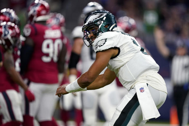 Jalen Hurts, Eagles beat Texans for their first 8-0 start - The Boston Globe