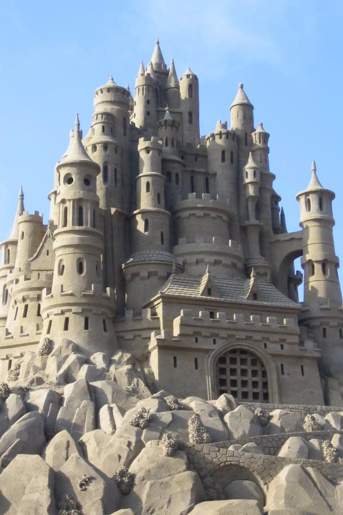 When a sand castle is nicer than your house