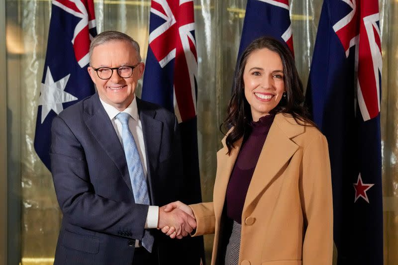 New Zealand Prime Minister Jacinda Ardern's visit to Australia