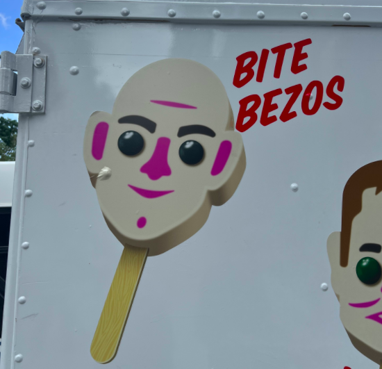 Bite Bezos Popsicle