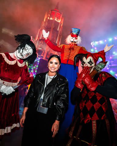 <p>Hamilton Pytluk/Universal Studios Hollywood</p> Demi Lovato at Halloween Horror Nights