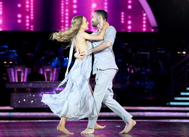 Rose Ayling-Ellis and Giovanni Pernice performing on the Strictly tour earlier this year (Photo: Dave J Hogan via Getty Images)