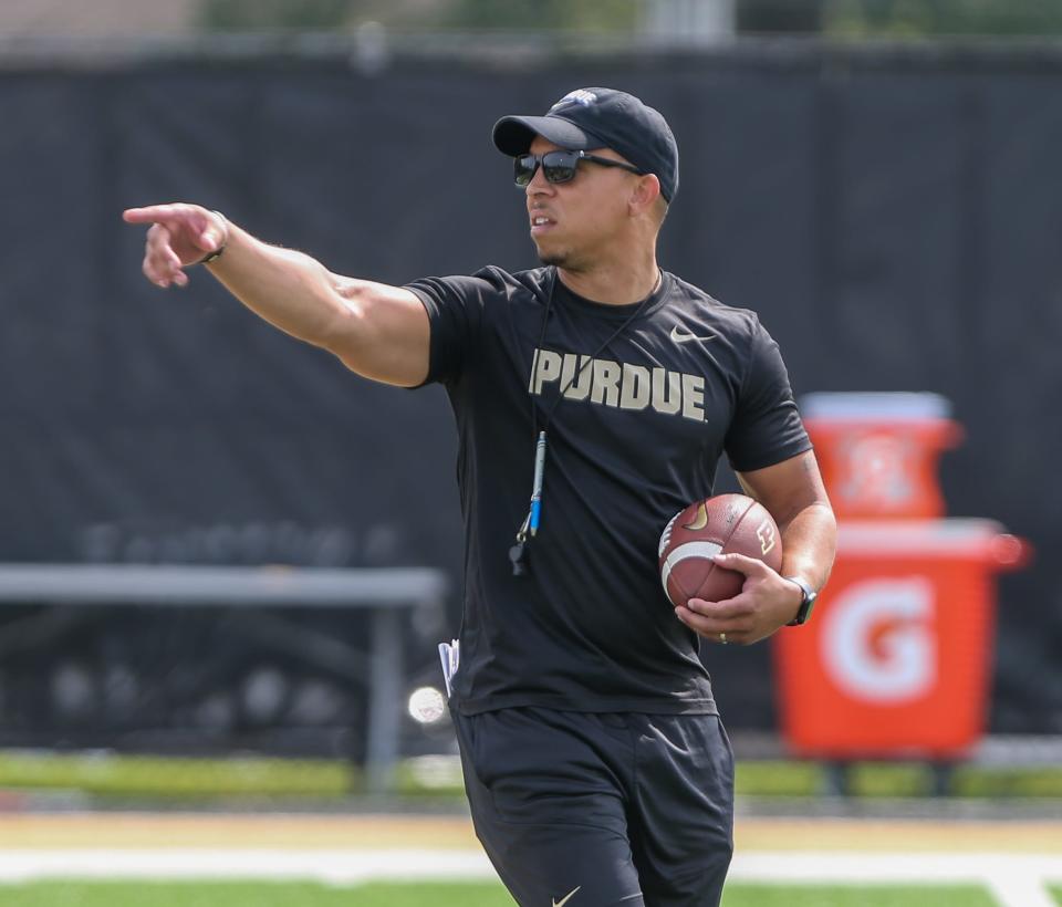 Ryan Walters takes over at Purdue after the Boilermakers won the Big Ten West title in 2022 with a 6-3 conference record.