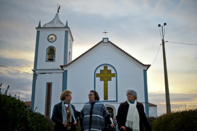 Due to a shortage of catholic priests, laywomen lead Sunday services in churches of rural parishes in some areas of Portugal