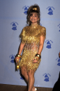 Who knows what Paula did to her stylist before the 1990 Grammys but it must have been bad enough for her to end up looking like tinsel from a Christmas tree.