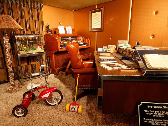 Elvis' upstairs office