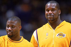 Isaiah Rider won an NBA championship with Shaquille O'Neal and the Lakers, but he was not on the team's playoff roster