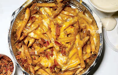 Why these are called Aussie fries, we're not sure, but Men's Health voted them one of the worst food's in America since all the potaotes and cheesy goodness run at 2,900 calories a dish.