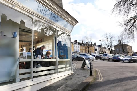 "What I found were pretty almshouses and fancy boutiques. Creaking pubs and gleaming cars. A lido and a big, old church." - Credit: John Lawrence