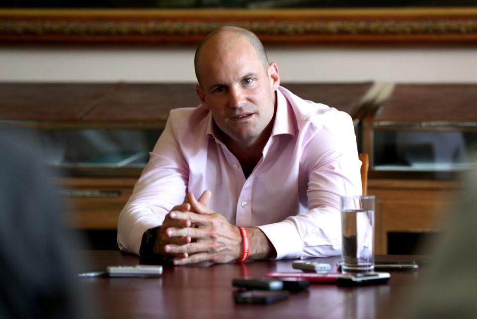 Sir Andrew Strauss has called on counties to vote through new proposals (Jonathan Brady/PA) (PA Archive)