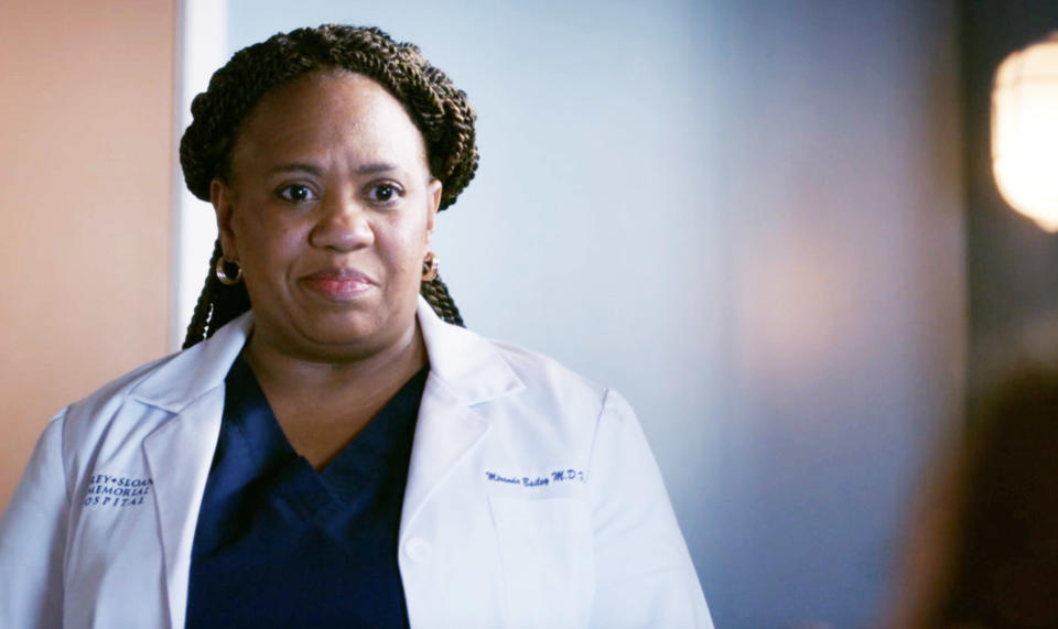 Chandra as Bailey in Grey's Anatomy in 2023