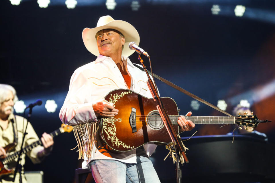 Alan Jackson onstage