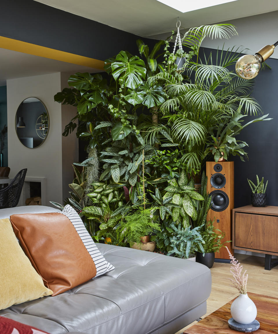 3. Grow your space with a living wall idea