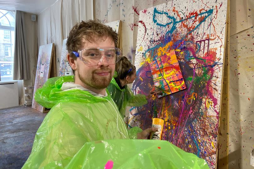 We spent an afternoon at Splatter and found our inner artist