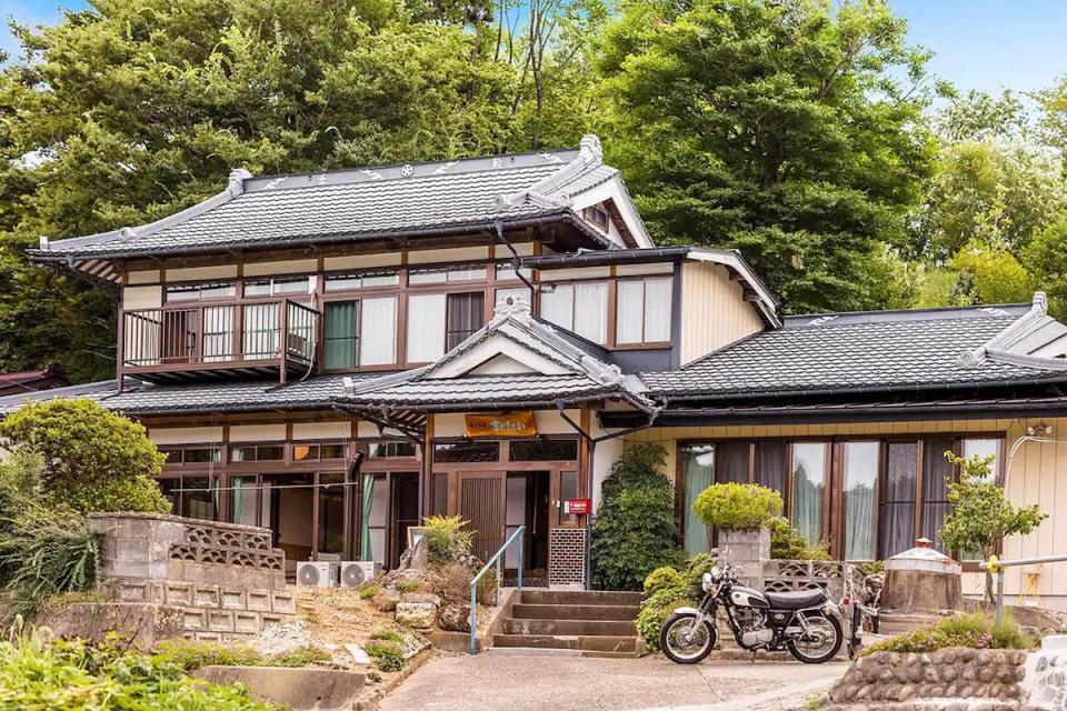 岩手縣關市的「MATEKITAI」是由歷史悠久的日式老宅改建而成。（Airbnb提供）