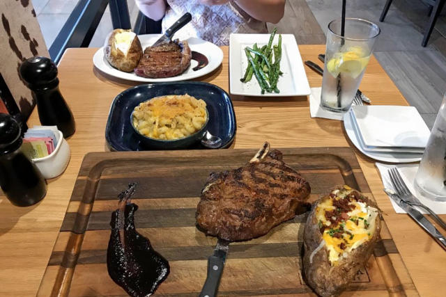 West Texas Chop House. Menu, photo of meat choice and photo of plates. -  Picture of West Texas Chophouse, El Paso - Tripadvisor