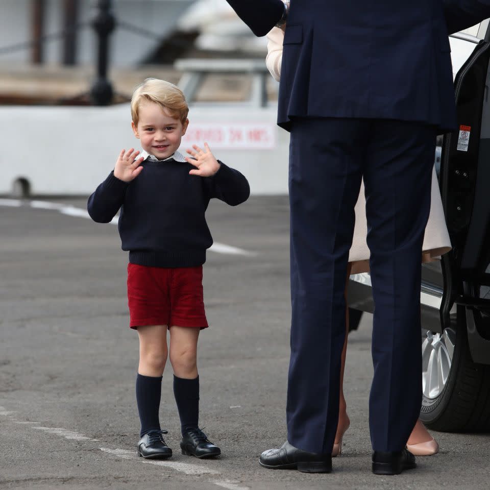 Reste toujours aussi élégant, Prince George