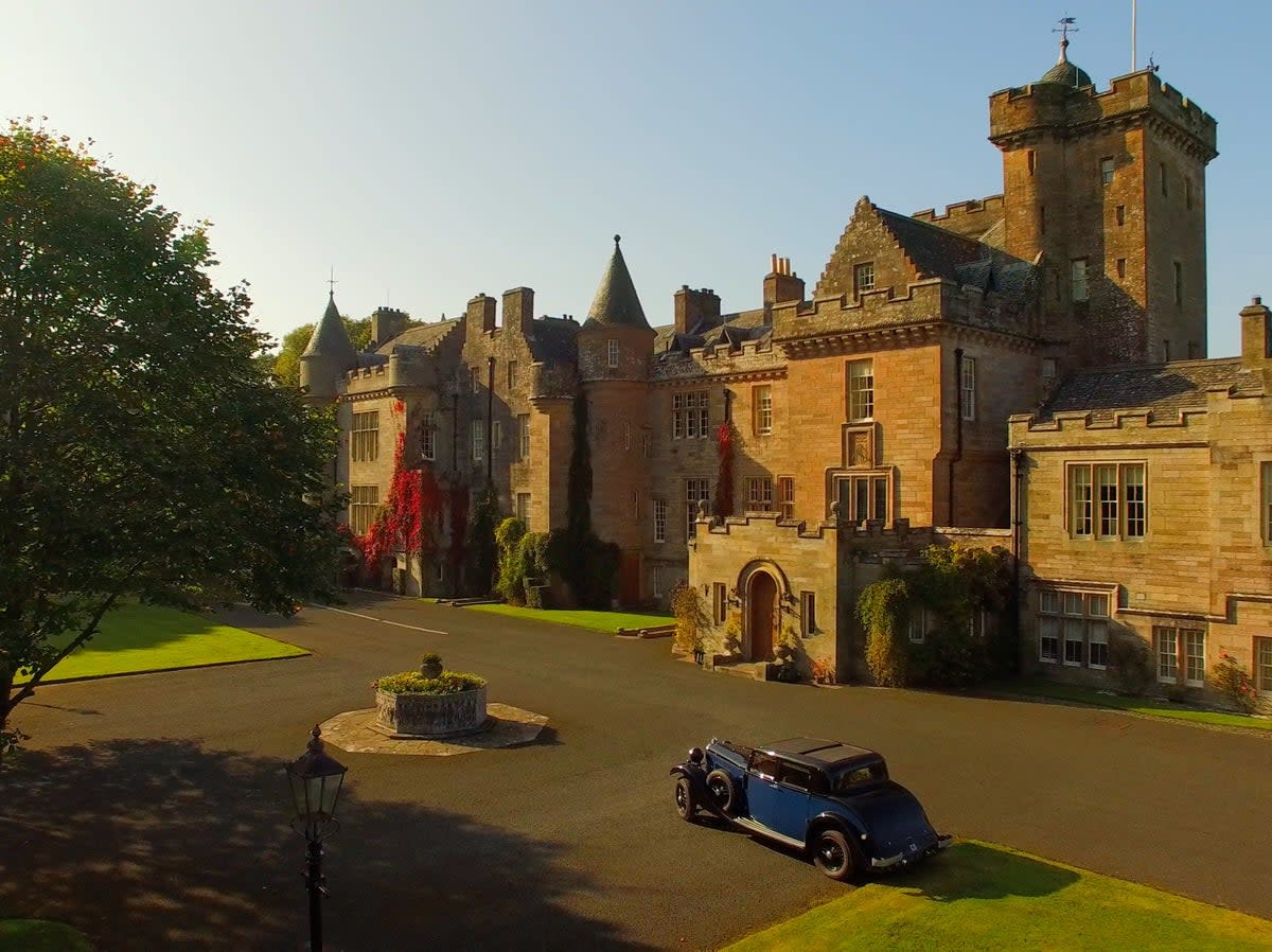 Glenapp Castle sits on 36 acres of South Ayrshire woodland (Glenapp Castle)