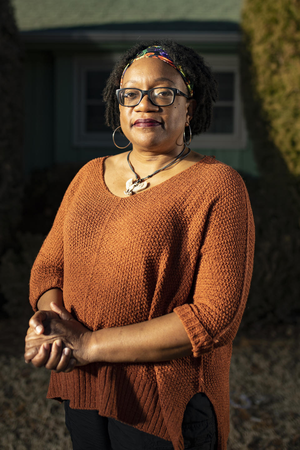 Adiaha I. A. Spinks-Franklin, profesora asociada de pediatría en el Baylor College of Medicine, en Oklahoma City el lunes 22 de febrero de 2021. (Brett Deering/The New York Times)