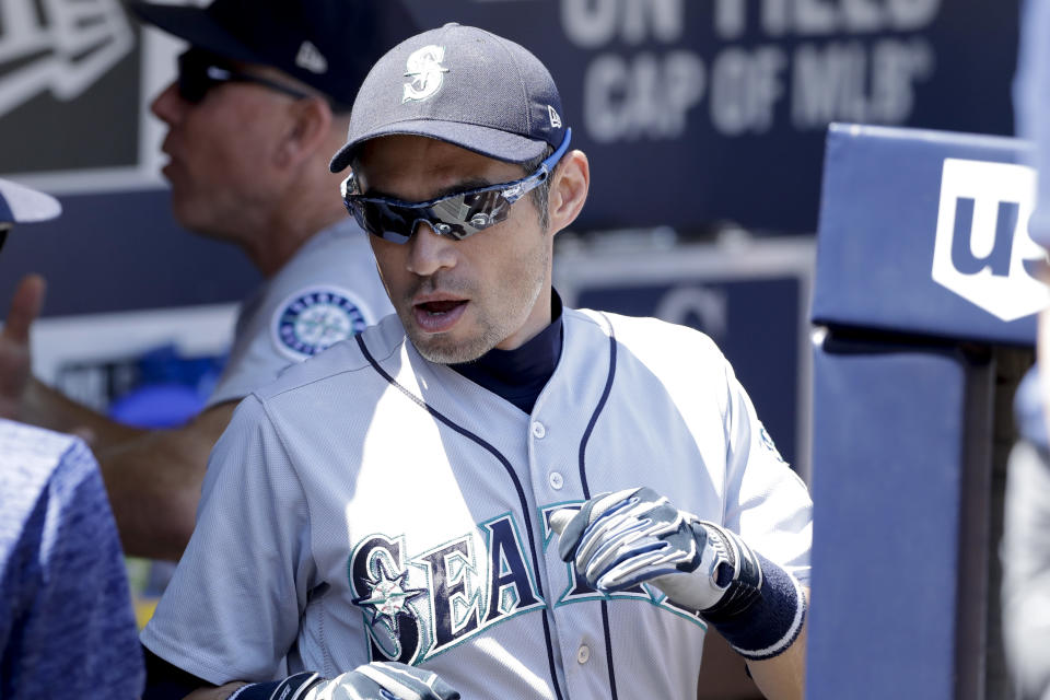 Ichiro Suzuki isn't retired. He's fully expected to be on the Mariners opening day roster in Japan. (AP)