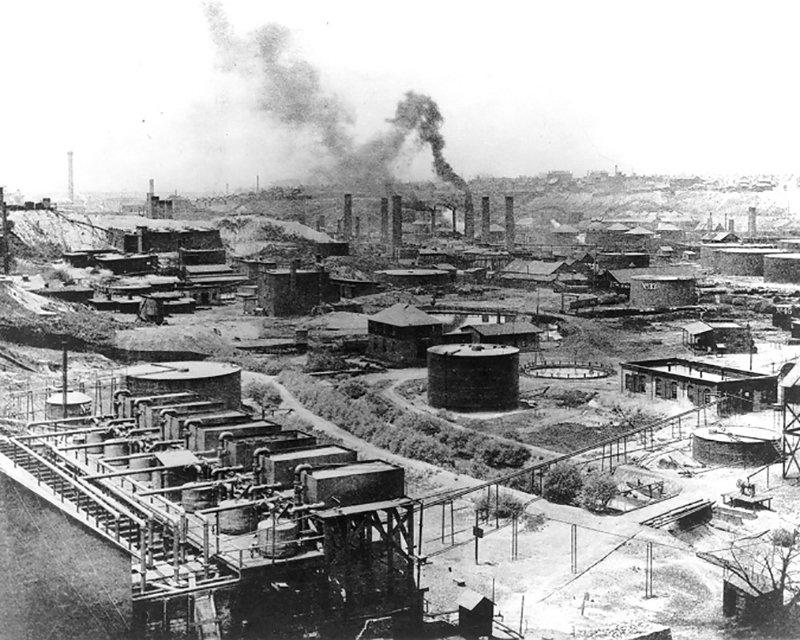 Standard Oil Refinery No. 1 in Cleveland, Ohio, 1897