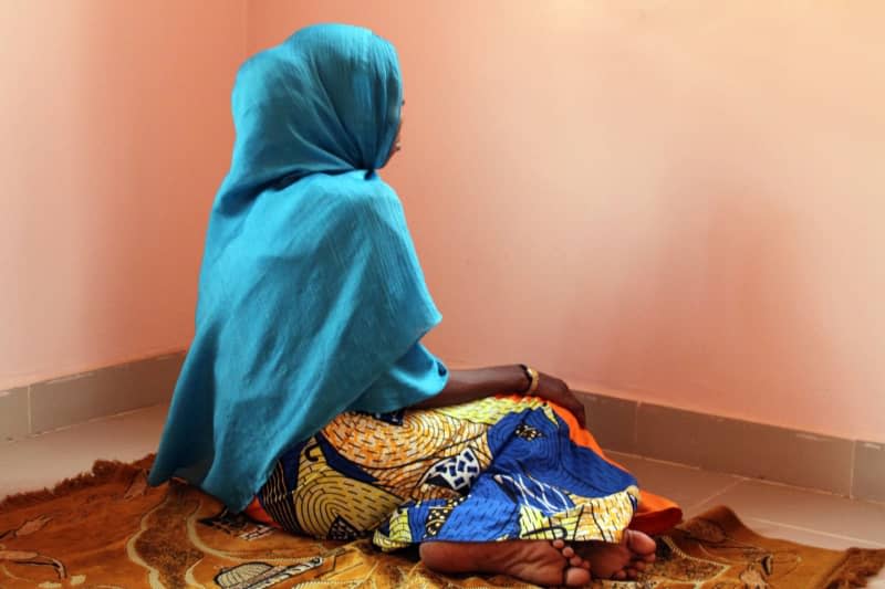 Fatima Ali was kidnapped by the Islamist terrorist militia Boko Haram in north-east Nigeria. When she refused to renounce her culture, she was forced to carry out a suicide attack, but managed to escape. Kristin Palitza/dpa