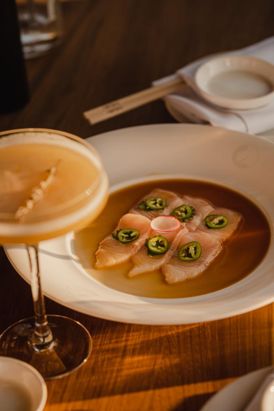 Chic dining is par for the course at Nobu (Nobu)