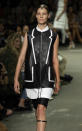 The Alexander Wang Spring 2013 collection is modeled during Fashion Week in New York, Saturday, Sept. 8, 2012. (AP Photo/Richard Drew)