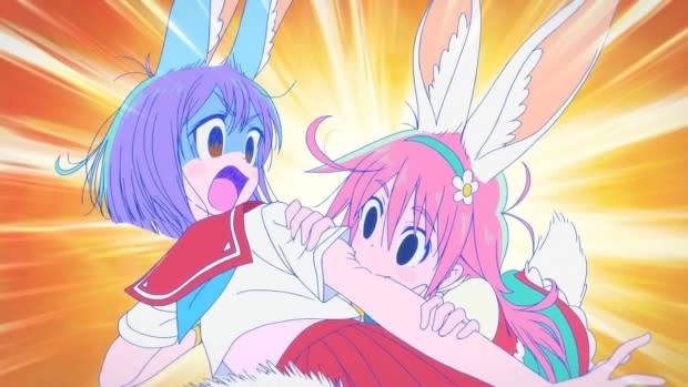 Flip Flappers is intensely cute.<p>Studio 3Hz</p>