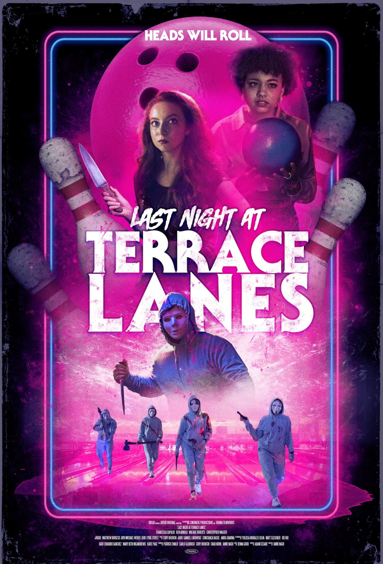 The horror film "Last Night at Terrace Lanes," which features an original score by Silver Lake musician Michael Weber and a soundtrack by all Northeast Ohio bands, premiered Jan. 16 on Apple TV.