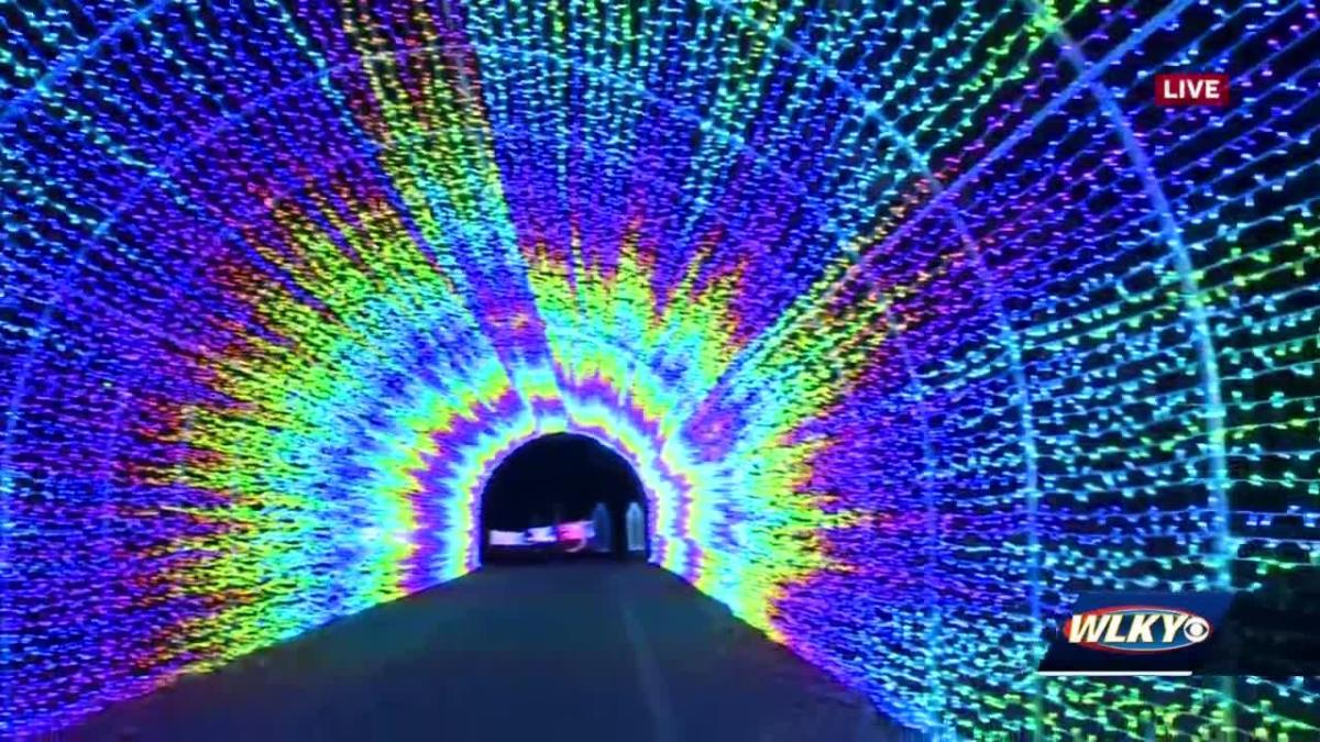 Winter Woods Spectacular introduces new light tunnel